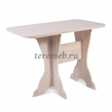 Стол-книжка обеденный СКР-1 (ясень шимо светлый), цена 4200 руб. - фото товара, ракурс 2