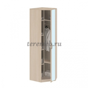 Шкаф угловой для одежды Лотос 8.05z с зеркалом - фото товара, ракурс 1