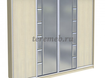 Шкаф-купе Ш-КФ 24 600 вариант D - фото товара, ракурс 1