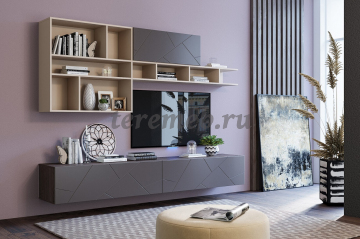 Полка навесная Саммит НМ 011.92-03 Х (капучино), цена 3700 руб. - фото товара, ракурс 2