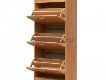 Тумба для обуви Гарун Т23, Артикул 6199307, Размеры (ДхГхВ): 590 х 250 х 1320 мм