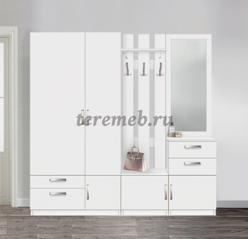 Панель-вешалка Сонома 12.010, Артикул 4130223, Размеры (ДхГхВ): 505 х 260 х 1520 мм