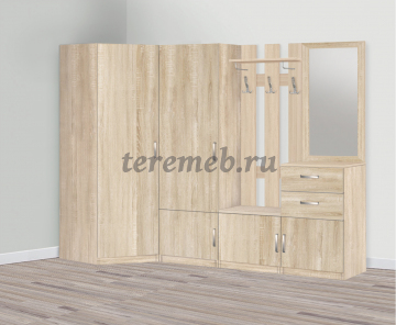 Зеркало навесное Сонома 12.031z, цена 3950 руб. - фото товара, ракурс 2