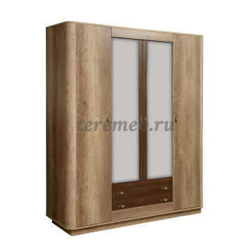 Шкаф 4-х дверный Фантазия 34.01 - фото товара, ракурс 1