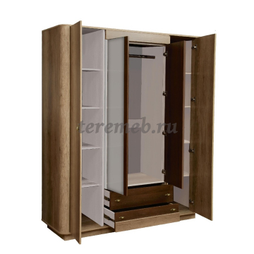 Шкаф 4-х дверный Фантазия 34.01, цена 34500 руб. - фото товара, ракурс 2