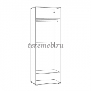 Шкаф 2-х дверный Остин 13.224, цена 17450 руб. - фото товара, ракурс 2