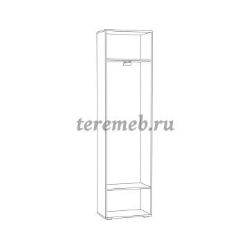 Прихожая Лайн вариант 2, цена 22050 руб. - фото товара, ракурс 2