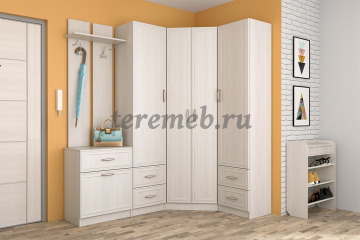 Тумба с вешалкой Иннэс-6 Рамка, цена 7350 руб. - фото товара, ракурс 2