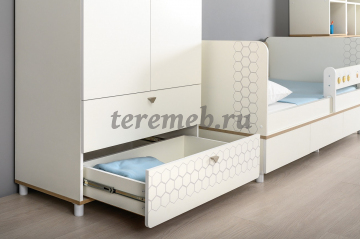 Шкаф 2-х дверный Эйп 13.334, Артикул ШР-2400, Размеры (ДхГхВ): 850 х 511 х 1838 мм