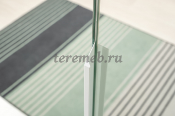 Шкаф 2-х дверный Октава 13.338, Материалы: ЛДСП; МДФ; ПВХ; ДВП; Зеркало; Металл; Пластик, Цвет: Белый шагрень/Дуб крафт золотой