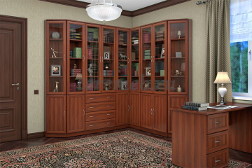 Стол письменный Гарун-К Г773.01, Материалы: ЛДСП; МДФ; ПВХ; ДВП;, Металл; Пластик, Цвет: Дуб сонома, Венге/Дуб молочный