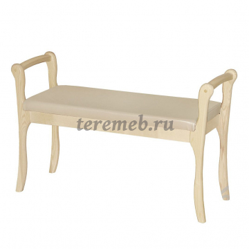 Скамья для прихожей с подлокотниками Мягкая, Артикул 5554935, Размеры (ДхГхВ): 1080 х 400 х 680 мм