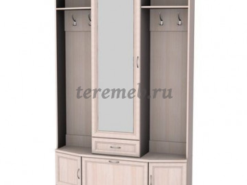 Прихожая Гарун 600, Артикул 6049307, Размеры (ДхГхВ): 1430 х 370 х 2216 мм