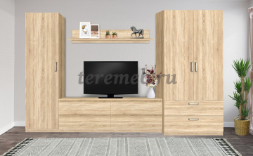 Стенка Лотос вариант 1 - фото товара, ракурс 1