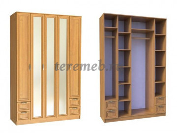 Шкаф 5-ти дверный Феникс ШК-5/6 - фото товара, ракурс 1