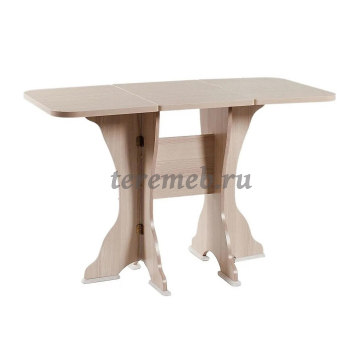 Стол-книжка обеденный СКР-2 (ясень шимо светлый) - фото товара, ракурс 1