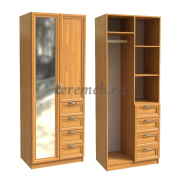 Шкаф 2-х дверный Феникс ШК-2/6, цена 14000 руб. - фото товара, ракурс 2