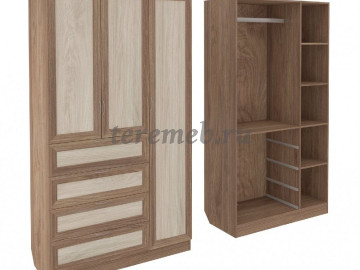 Шкаф 3-х дверный Феникс ШК-3/2 - фото товара, ракурс 1