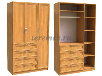 Шкаф 3-х дверный Феникс ШК-3/2, цена 18300 руб. - фото товара, ракурс 2