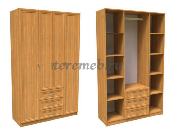 Шкаф 4-х дверный ШК-4/6 Феникс - фото товара, ракурс 1