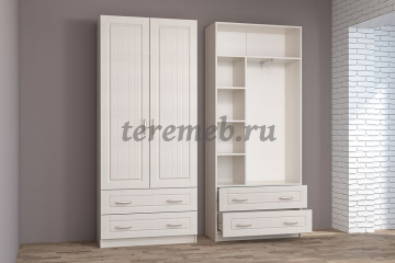 Шкаф 2-х дверный Иннэс-6 МДФ - фото товара, ракурс 1