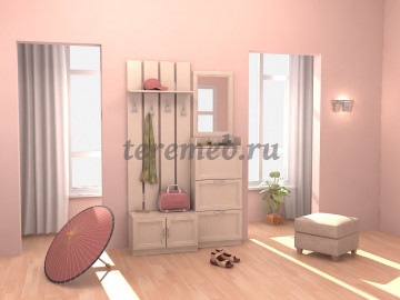 Прихожая Гарун комплектация 1 - фото товара, ракурс 1