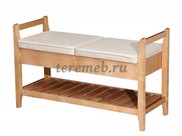 Скамья для прихожей Н, цена 9100 руб. - фото товара, ракурс 2