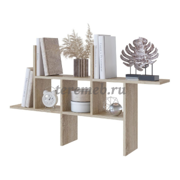 Полка навесная ПК-6 (дуб сонома) - фото товара, ракурс 1