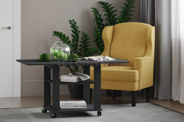 Стол журнальный раскладной Консул НМ 011.67 Х (антрацит) - фото товара, ракурс 1