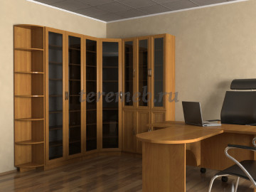 Библиотека Феникс ШК-2/4 закрытый, цена 9450 руб. - фото товара, ракурс 2