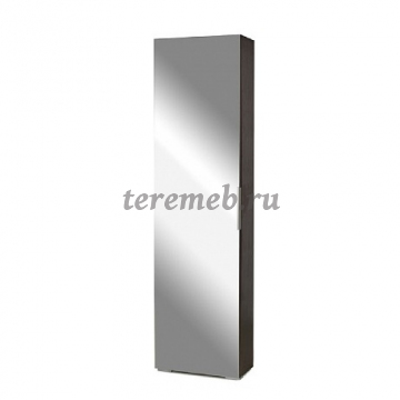 Тумба для обуви Орлеан с зеркалом (венге) - фото товара, ракурс 1