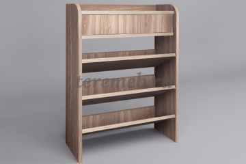 Тумба для обуви 600 Диал (ясень шимо темный) - фото товара, ракурс 1