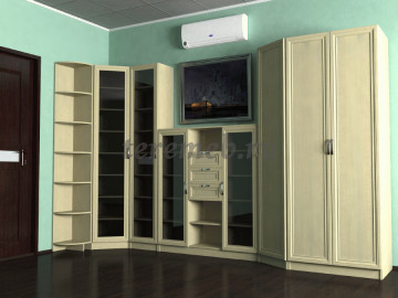 Шкаф угловой приставной Феникс ШК-1, цена 7350 руб. - фото товара, ракурс 2