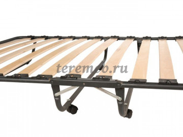 Раскладная кровать LeSet Модель 205, Материалы: Металл; Фанера; ЛДСП; Регенерированное волокно; Ткань, Цвет спинки: Венге, Цвета обивки: По наличию