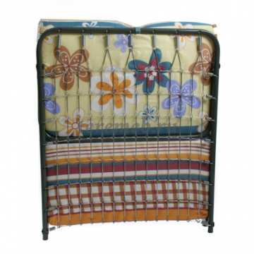 Раскладная кровать LeSet Модель 201, Артикул 7710085, Размеры (ДхГхВ): в сложенном виде:, 970 х 820 х 140 мм, в разложенном виде:, 1900 х 800 х 385 мм