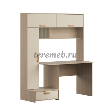 Стол письменный Лайт 03.243 Н (плэйн/сатин) - фото товара, ракурс 1