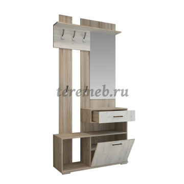 Прихожая Смарт-2 (дуб кантри/дуб прованс), цена 11350 руб. - фото товара, ракурс 2