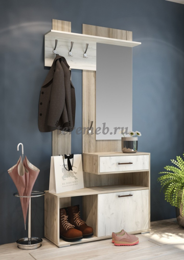 Прихожая Смарт-2 (дуб кантри/дуб прованс) - фото товара, ракурс 1