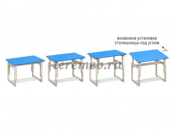 Стол детский регулируемый Элегия - фото товара, ракурс 1