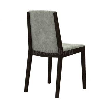 Стул 2Н, Материалы: Дерево; ППУ; Ткань; Экокожа, Цвета каркаса: Снег, Лак, Орех, Венге, Цвета обивки: Рогожка:, Бежевый, Шоколадный, Пепельный, Серый