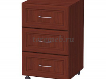 Тумба подкатная Гарун Т01 (итальянский орех) - фото товара, ракурс 1