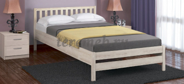 Кровать 1,4 Массив - фото товара, ракурс 1