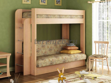 Диван-кровать двухъярусная Элегия - фото товара, ракурс 1