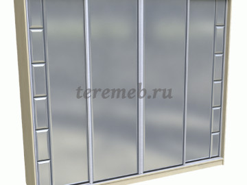 Шкаф-купе Ш-КФ 24 450 вариант В - фото товара, ракурс 1