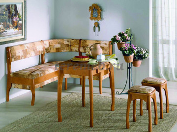 Табурет с ножкой бочонок Мягкий, цена 2700 руб. - фото товара, ракурс 2