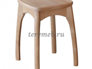 Табурет с ножкой бочонок Массив - фото товара, ракурс 1