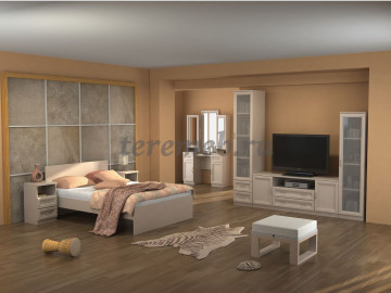 Трельяж Гарун Тр30, Материалы: ЛДСП; МДФ; ПВХ; ДВП;, Зеркало; Металл, Цвет: Арктика, Дуб сонома, Венге/Дуб молочный