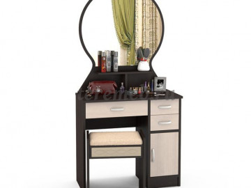 Стол туалетный Надежда М04 (венге/клен азия), цена 8500 руб. - фото товара, ракурс 2