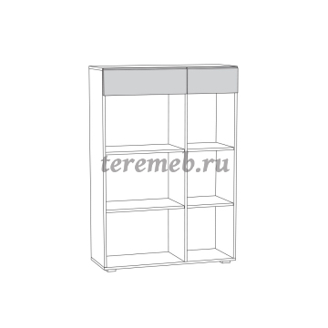 Комод Лайн 13.121, цена 10650 руб. - фото товара, ракурс 2