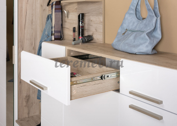 Комод Лайн 13.121, Артикул К-3093, Размеры (ДхГхВ): 900 х 350 х 1292 мм